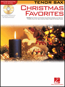 CHRISTMAS FAVORITES TENOR SAX-BK/CD -P.O.P. cover